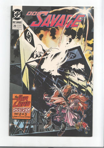 DC Comics: Doc Savage numero 20: The air lord strikes, part 2