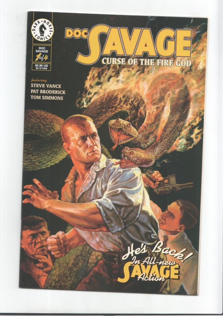 Dark Horse Comics: Doc Savage Curse of the fire god numero 01