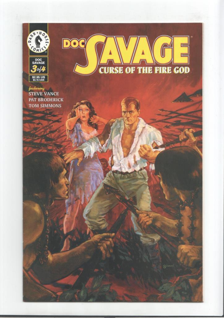 Dark Horse Comics: Doc Savage Curse of the fire god numero 03