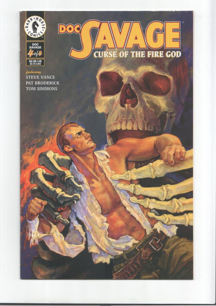 Dark Horse Comics: Doc Savage Curse of the fire god numero 04