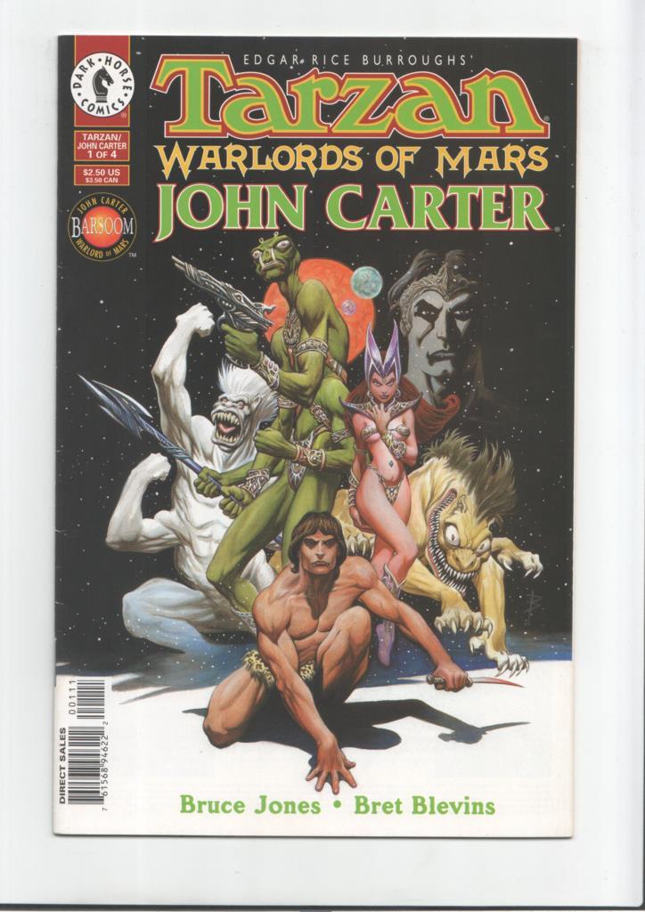 Dark Horse Comics: Tarzan/John Carter: Warlords of mars numero 1