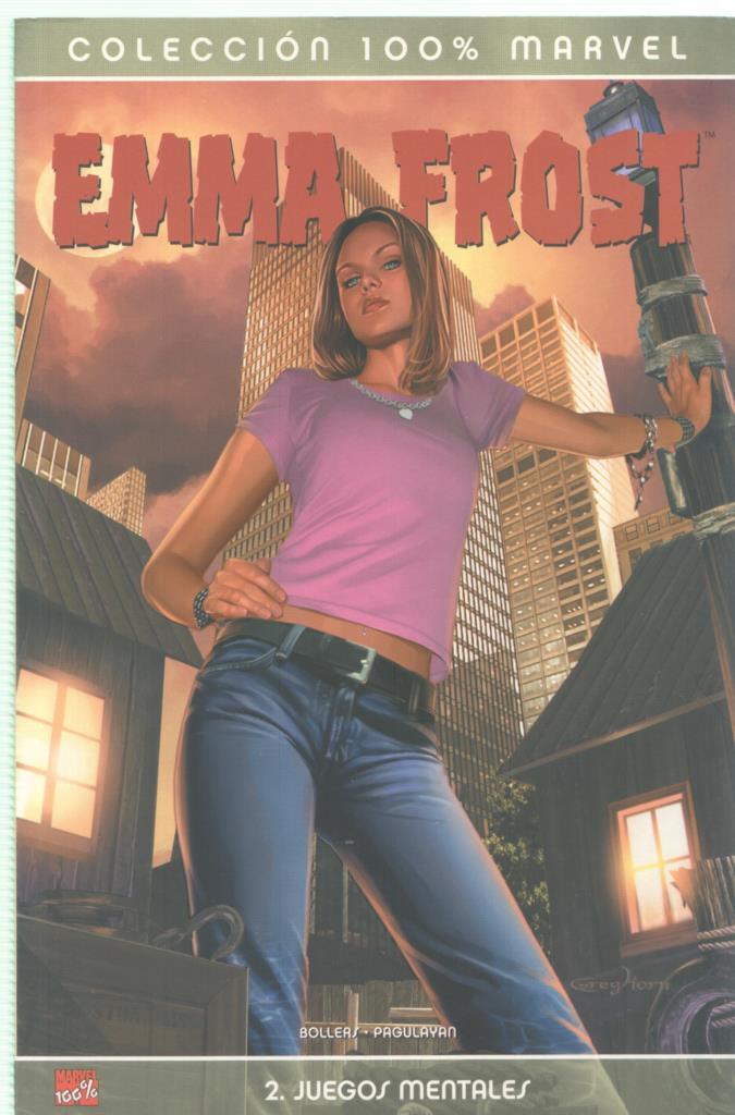Panini: Coleccion 100% Marvel: Emma Frost numero 2: Juegos mentales