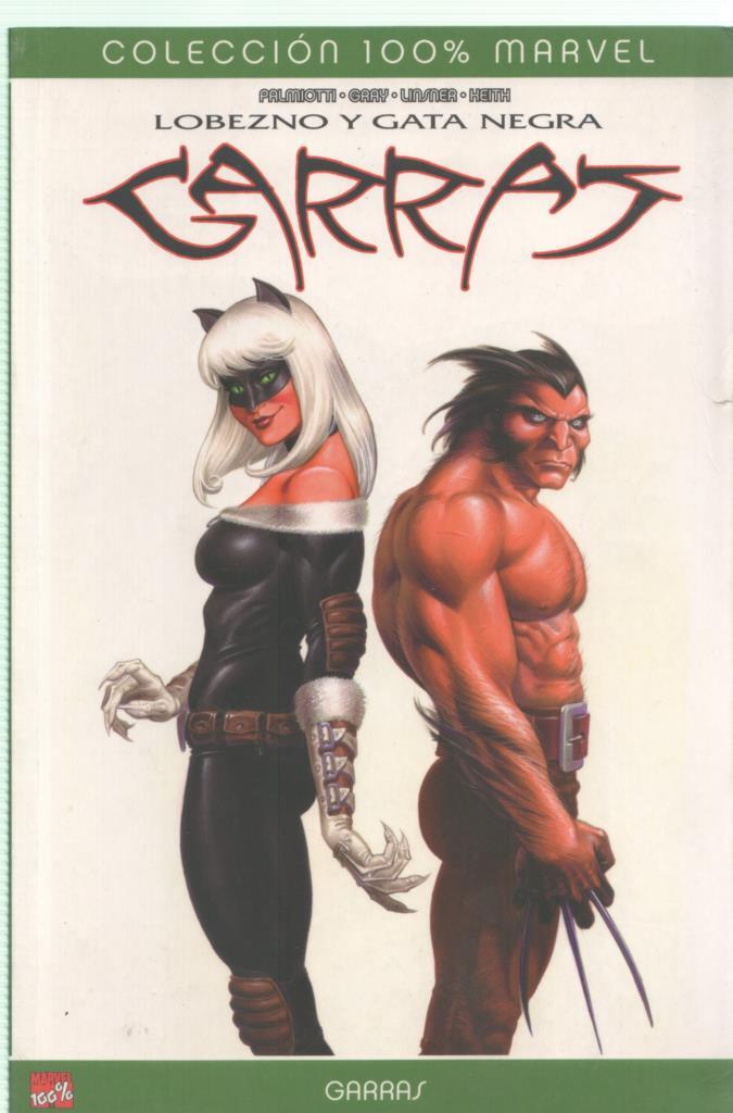 Panini: Coleccion 100% Marvel: Lobezno y Gata Negra: Garras