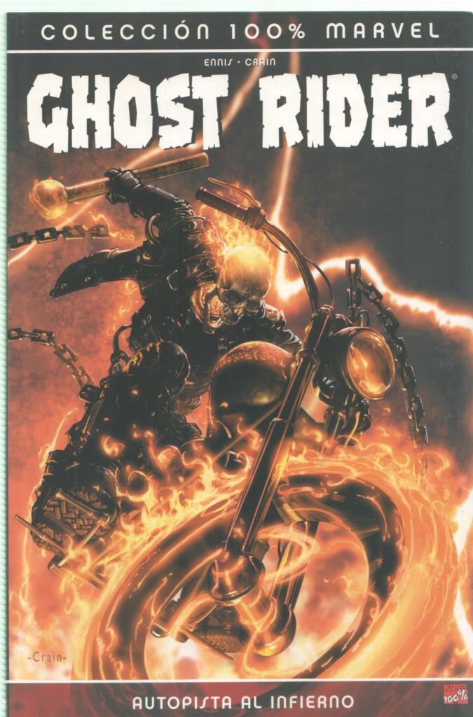 Panini: Coleccion 100% Marvel: Ghost Rider: autopista al infierno