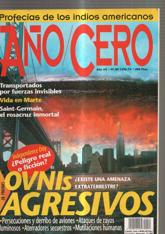 Año Cero numero 09-1296, 1990: Profecias de los indios americanos- Transportados