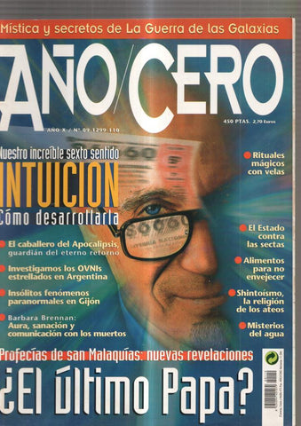 Año Cero numero 9-1299, edicion 1990: Mistica y secretos de La Guerra de las