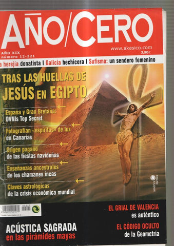 Año Cero numero 12-221: La herejia donatista- Galicia hechicera- Sufismo: un