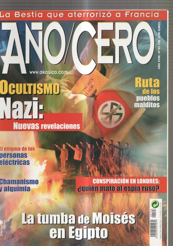 Año Cero numero 01-198, edicion 1990: La bestia que aterrorizo a Francia- Ocul-