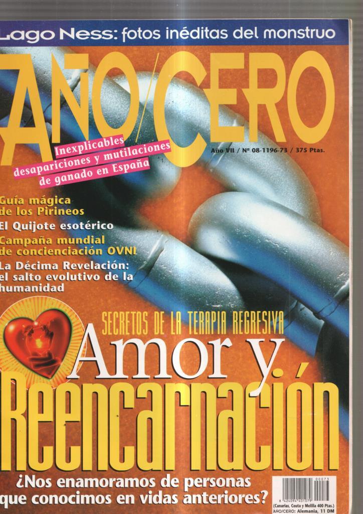 Año Cero numero 8-196, edicion 1990: Lago Ness: fotos ineditas del monstruo- 