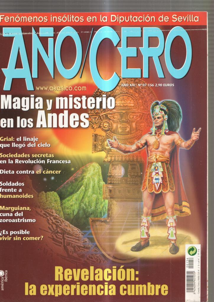 Año Cero numero 07-156, edicion 1990: Fenomenos insolitos en la Diputacion de