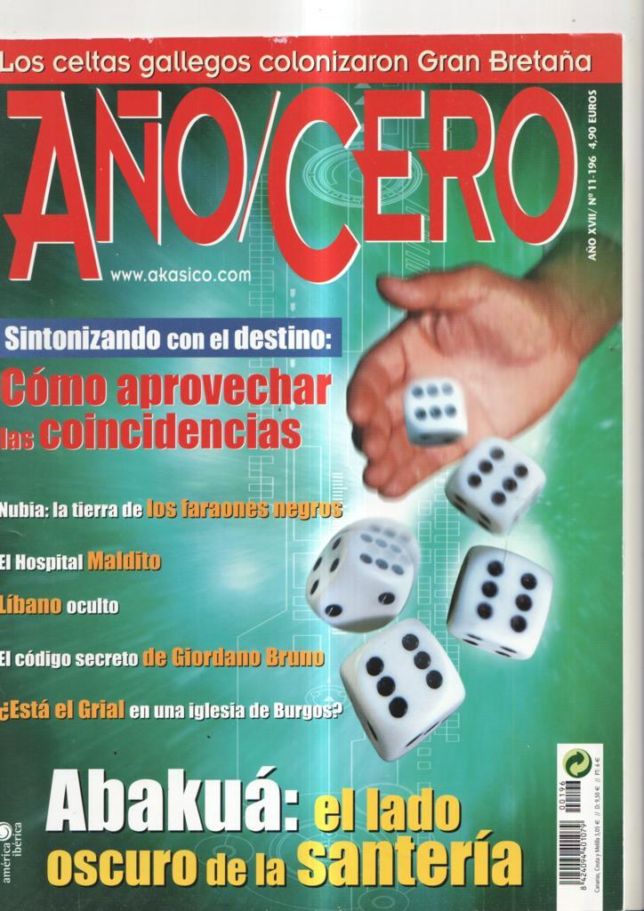 Año Cero numero 11-196, edicion 1990: Los celtas gallegos colonizaron Gran 