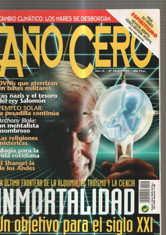 Año Cero numero 10-0199, edicion 1990: Cambio climatico : Los Mares se des-
