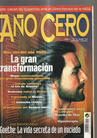 Año Cero numero 11-0200: Marte: crecen las sospechas ante el ultimo fracaso de 