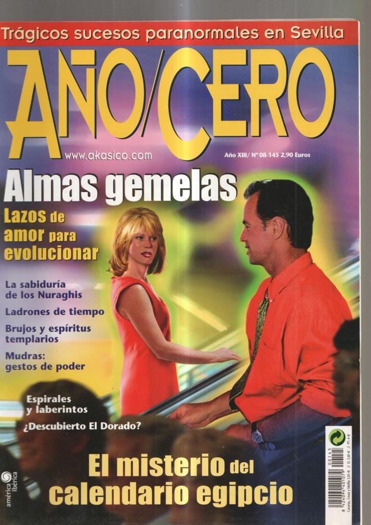 Año Cero numero 08-145: Tragicos sucesos paranormales en Sevilla- Almas geme-