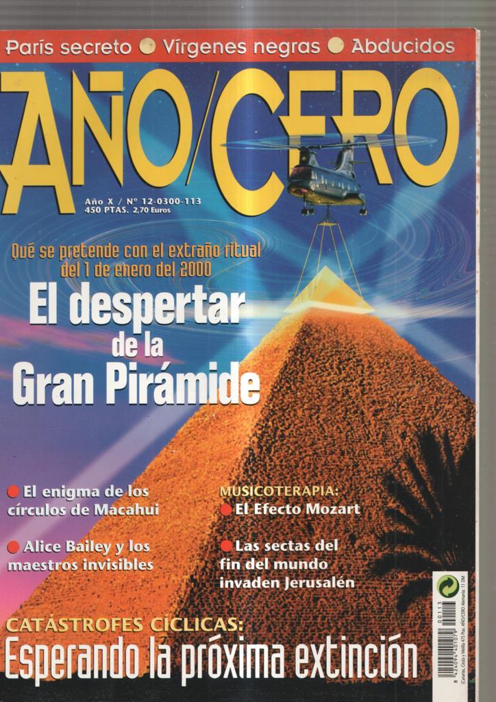 Año Cero numero 12-0300: Paris secreto- Virgenes negras- Abducidos- Que se