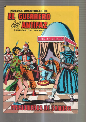 Nuevas aventuras de El Guerrero del Antifaz numero 019: Prisioneros de Sandra