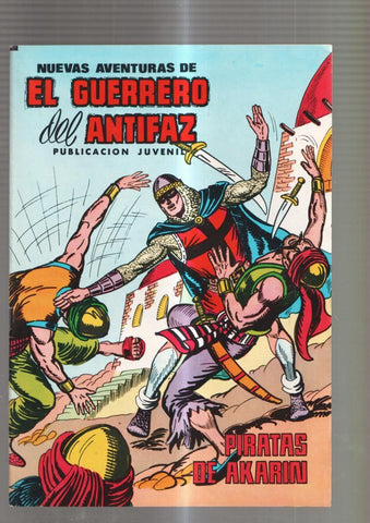 Nuevas aventuras de El Guerrero del Antifaz numero 028: Piratas de Akarin