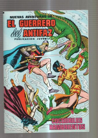 Nuevas aventuras de El Guerrero del Antifaz numero 042: Cocodrilos hambrientos