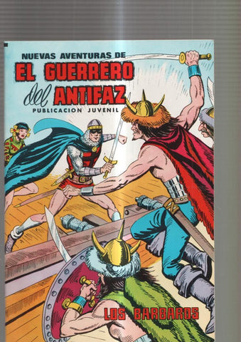 Nuevas aventuras de El Guerrero del Antifaz numero 050: los barbaros