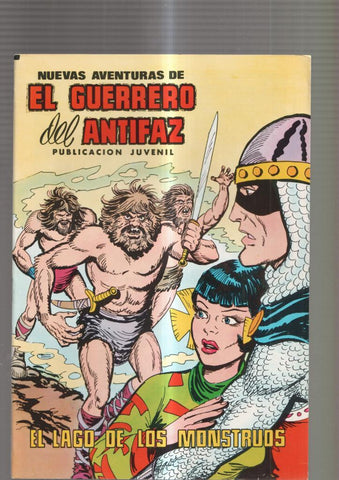 Nuevas aventuras de El Guerrero del Antifaz numero 052: El lago de los monstruos