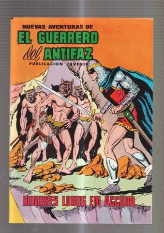 Nuevas aventuras de El Guerrero del Antifaz numero 055: Hombres lobos en accion