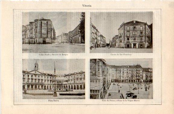 LAMINA V42773: Vistas de Vitoria