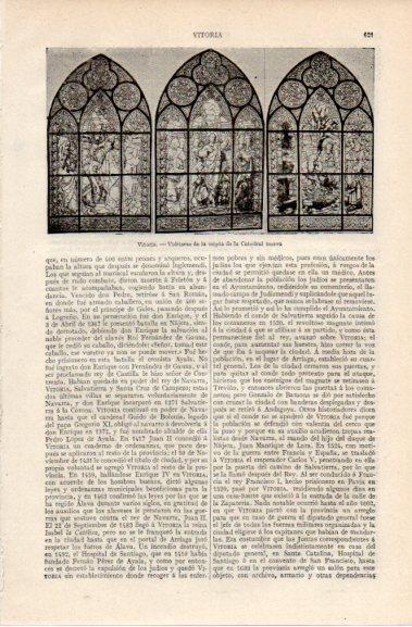 LAMINA V42778: Vidrieras de la Cripta de la Catedral de Vitoria