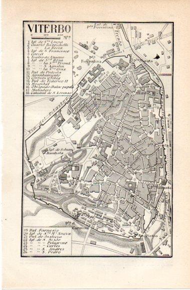 LAMINA V42764: Plano de Viterbo, Italia