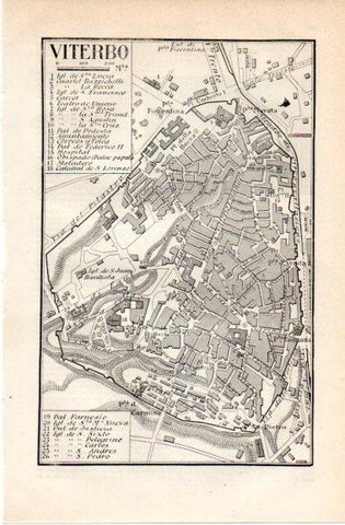 LAMINA V42764: Plano de Viterbo, Italia