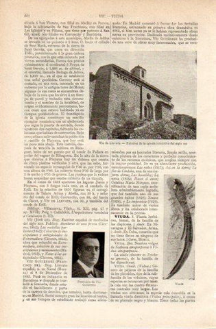 LAMINA V42787: Iglesia de Viu de Llevata