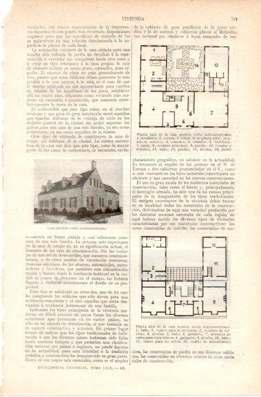 LAMINA V42809: Casa estilo norteamericano