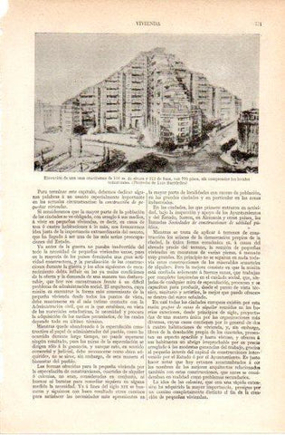 LAMINA V42810: Proyecto casa cruciforme por Luis Baerdelles