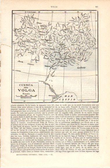 LAMINA V42820: Mapa de la cuenca del Volga