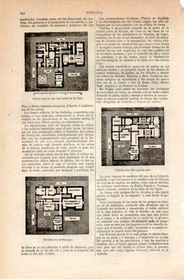 LAMINA V42800: Planta de una casa arabe en El Cairo
