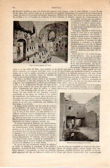 LAMINA V42801: Sala del hotel pagano de Capri