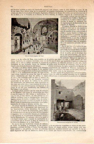LAMINA V42801: Sala del hotel pagano de Capri