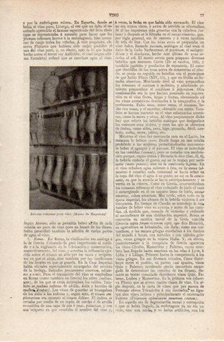 LAMINA V42708: Anforas romanas para vino