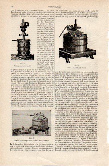 LAMINA V42698: Prensa de jaula Mabille