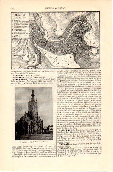 LAMINA V42693: Iglesia de Nuestra Señora en Tiriemont, Belgica
