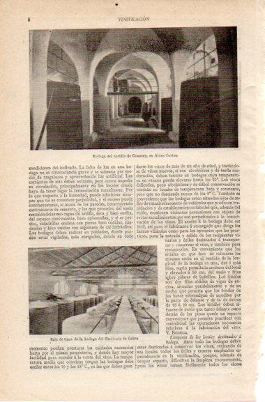 LAMINA V42694: Bodega del Castillo de Grancey