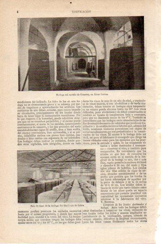 LAMINA V42694: Bodega del Castillo de Grancey