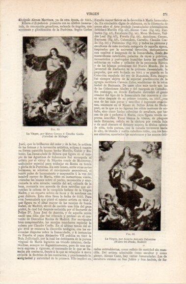 LAMINA V42736: La Virgen por C. Coello y A.A. Palomino