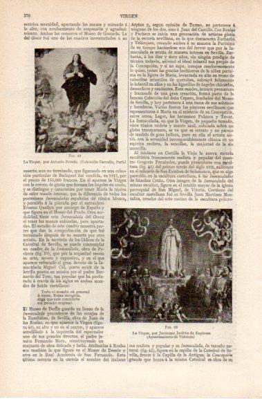 LAMINA V42735: La Virgen por A. Pereda y Jacinto de Espinosa