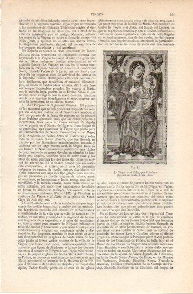 LAMINA V42726: La Virgen y el Niño por Cimabue