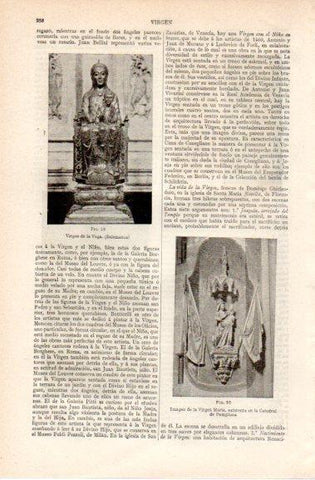 LAMINA V42729: Virgen de la Vega, Salamanca
