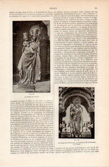 LAMINA V42731: La Virgen de la Estrella, Catedral de Toledo