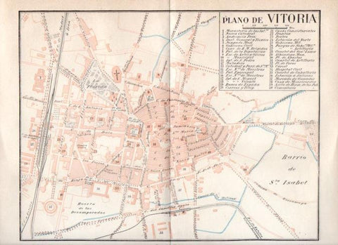 LAMINA V42953: Plano de Vitoria
