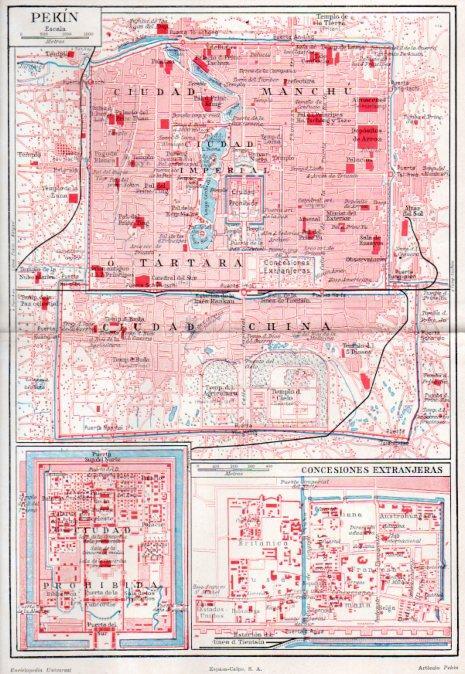 LAMINA V42956: Plano de Pekin
