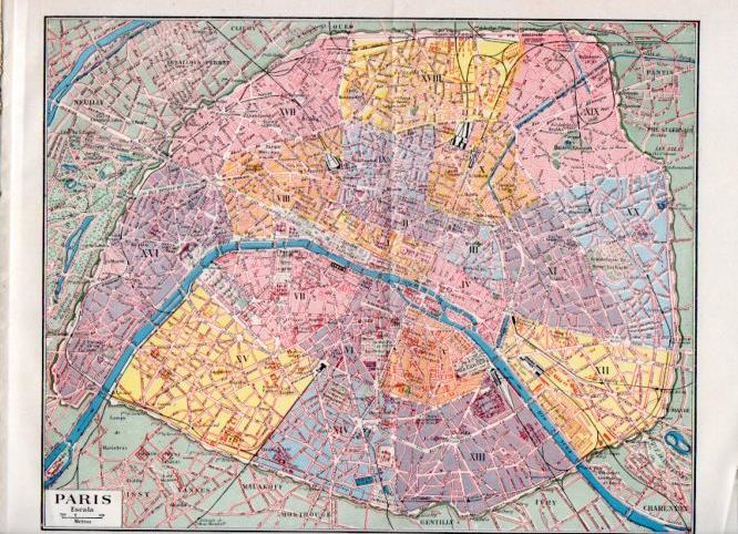 LAMINA V42934: Plano de Paris