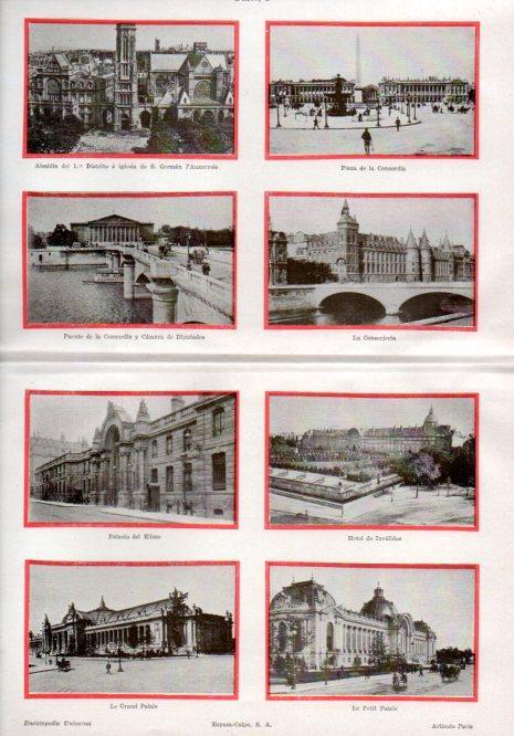 LAMINA V42935: Edificios varios en Paris